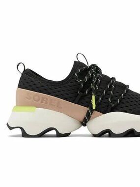 Sorel Women’s Kinetic Impact Lace Sneakers Black - 10.5 US